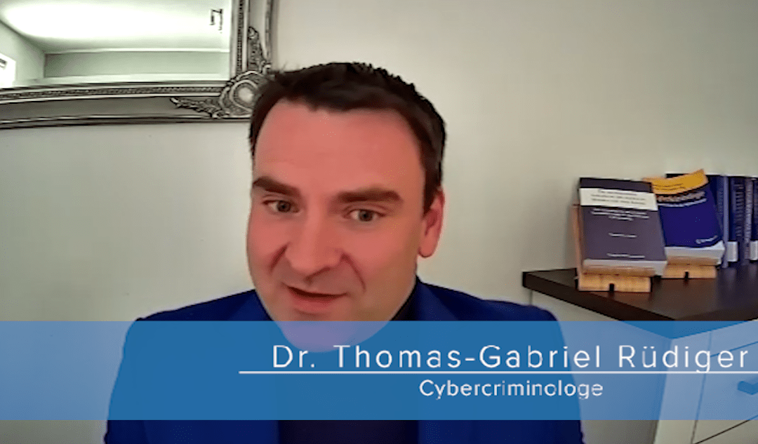 #Nachgefragt – Cyberkriminologe Dr. Thomas-Gabriel Rüdiger über digitalen Kinderschutz